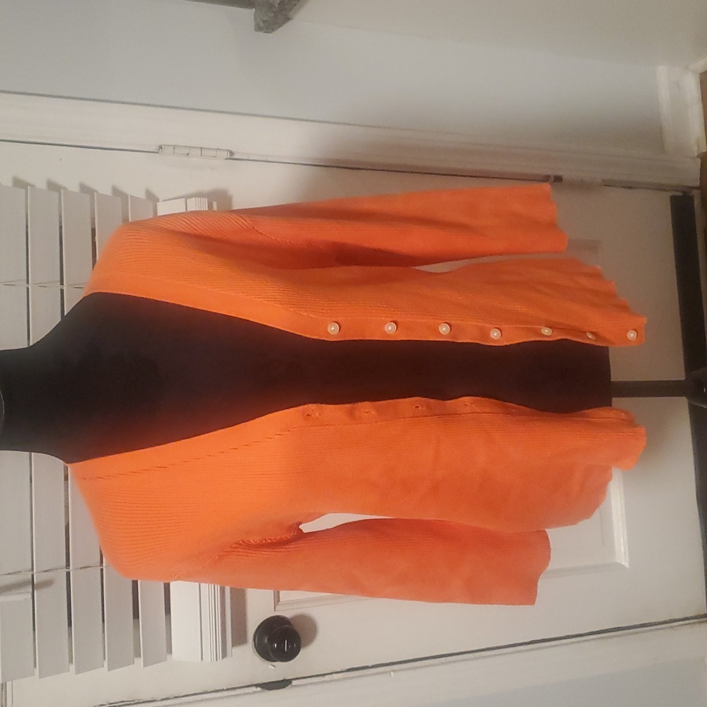 Ralph Lauren Vibrant Orange Women's Cardigan